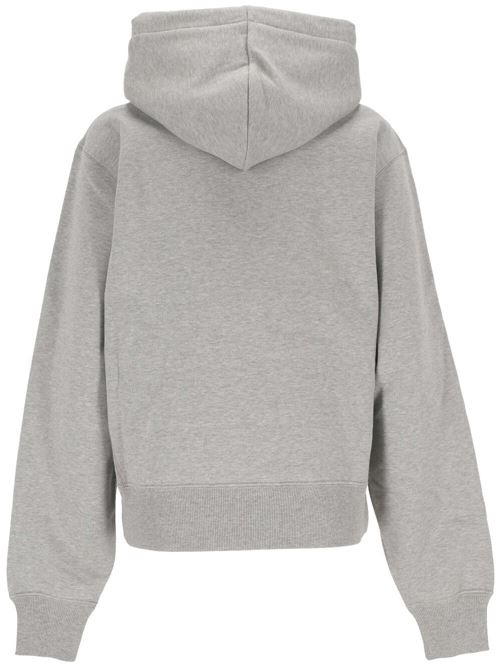 Heather grey organic sweatshirt Saint Laurent | 778559Y37PU1403